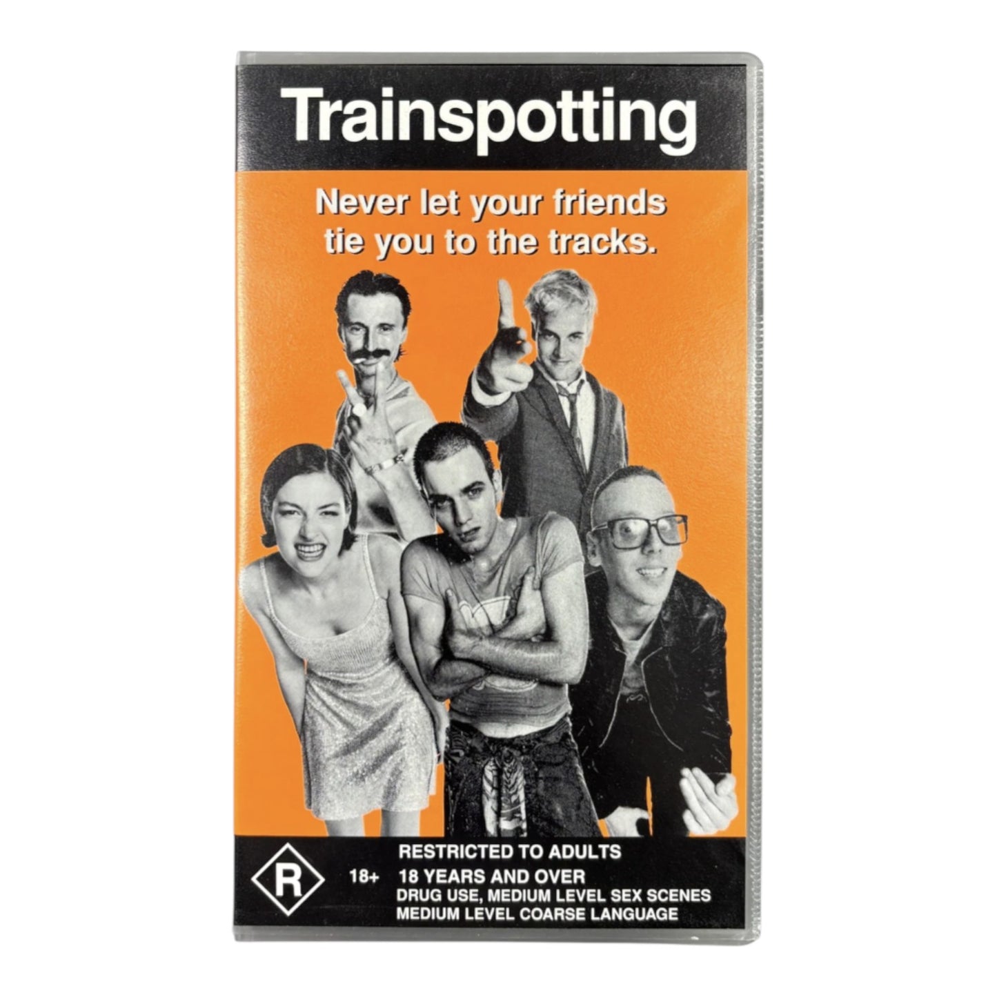 Vintage 1996 Trainspotting Australian VHS