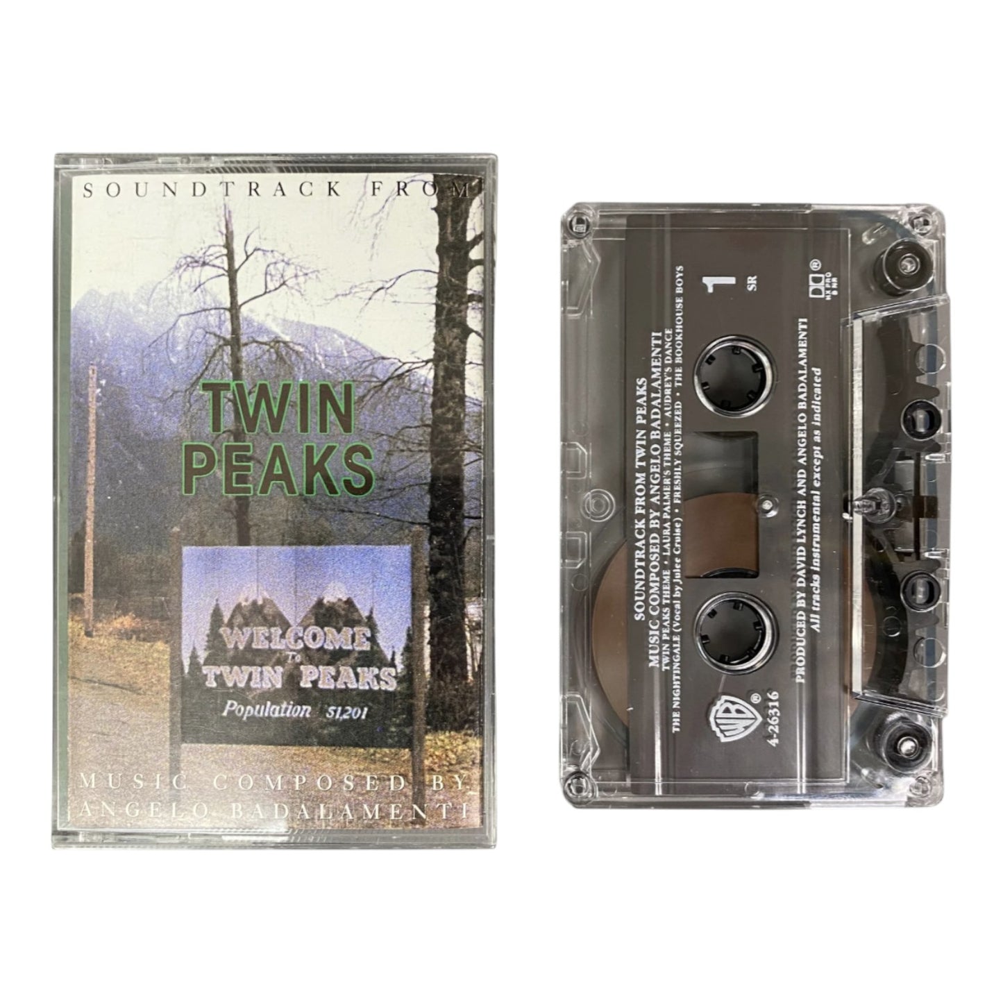 Vintage 1990 Twin Peaks OST Cassette