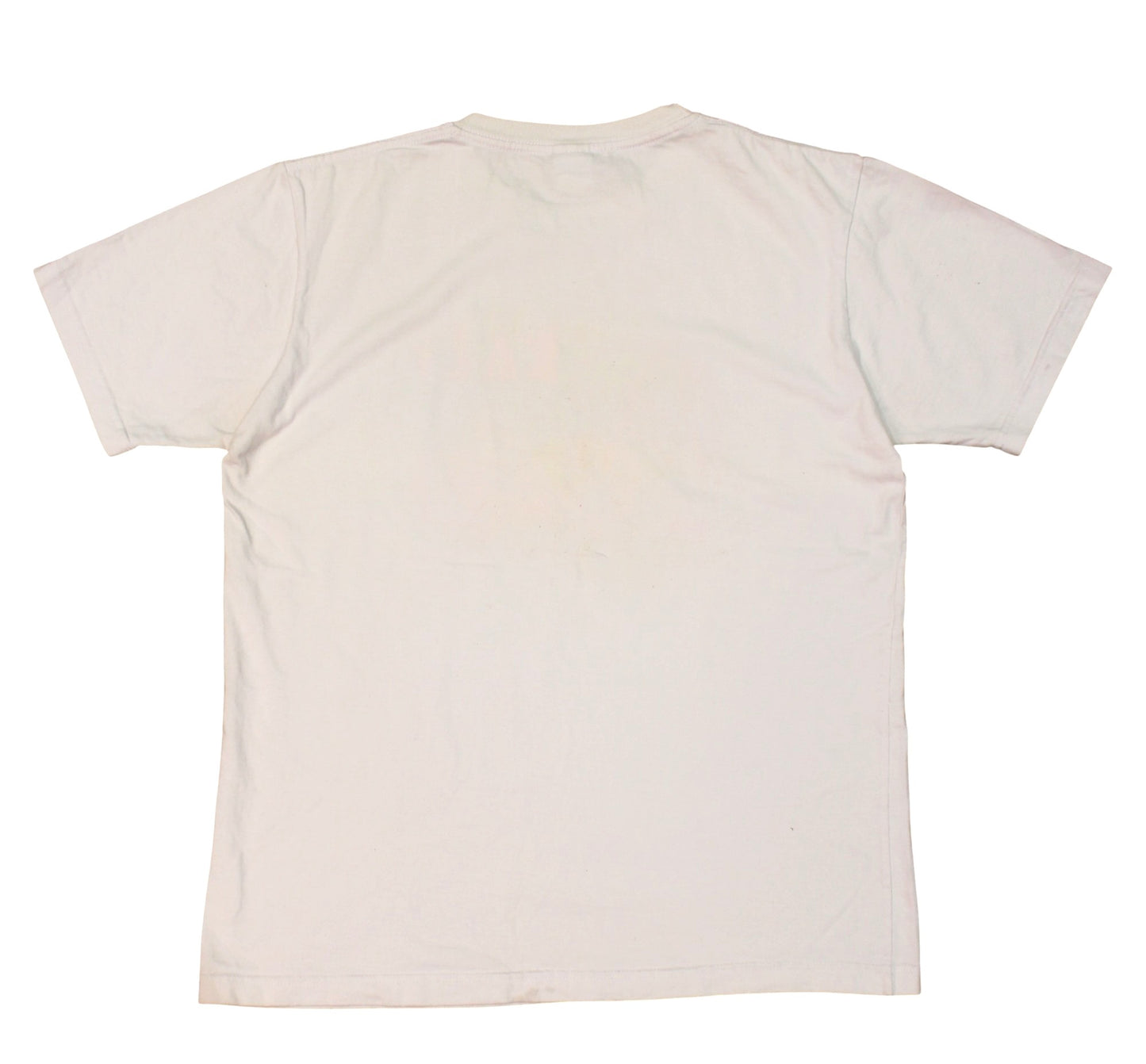 Vintage 90's Bali Cat Overprint T-shirt White