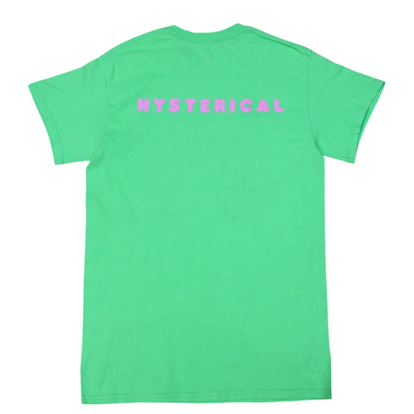Burgundy Logo Hysterical T-shirt Green