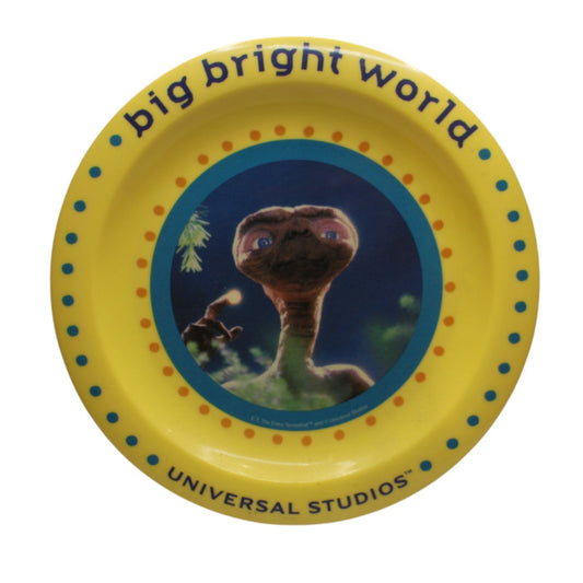 big Bright World E.T Plate