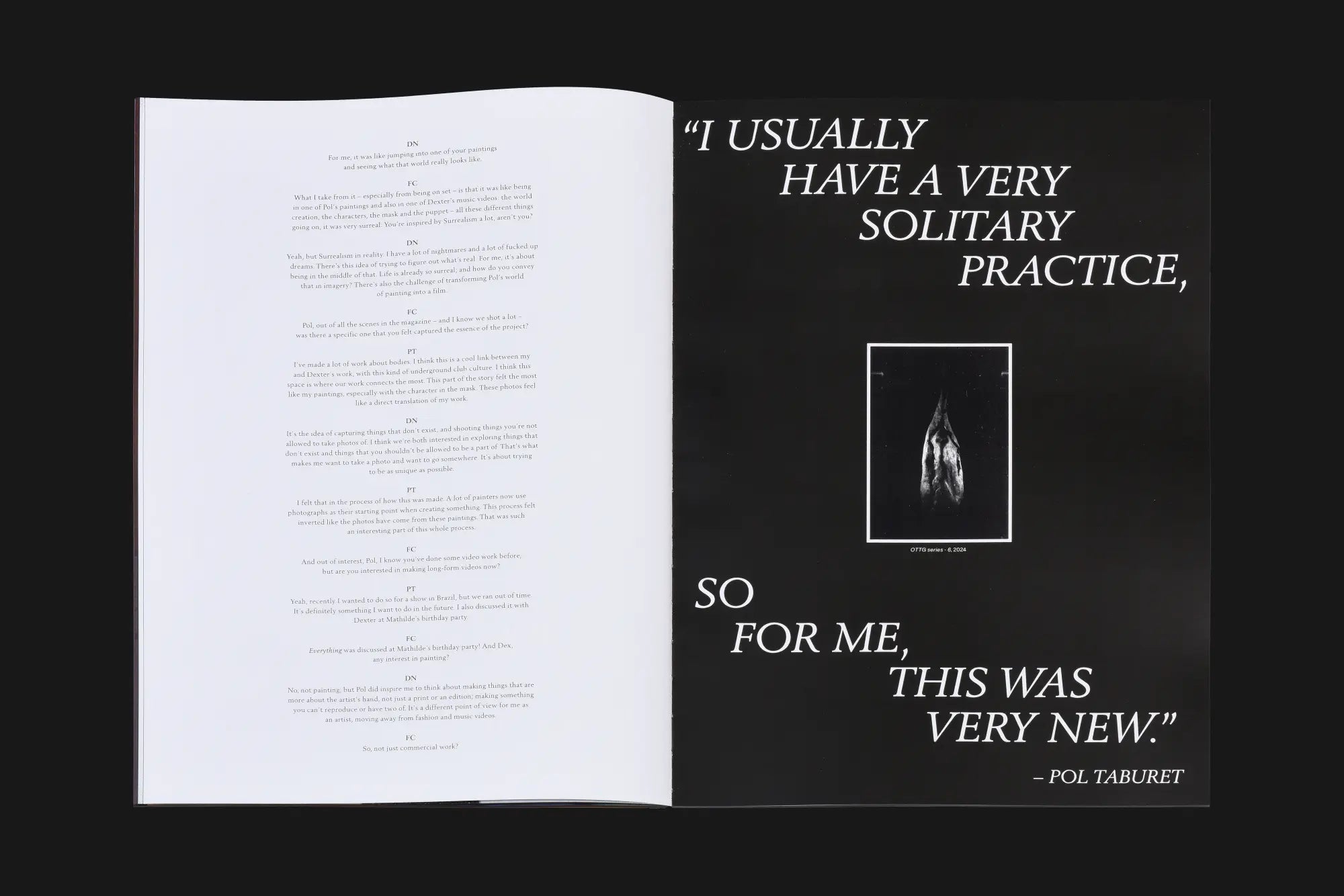 Issue 10: Pol Taburet / Dexter Navy