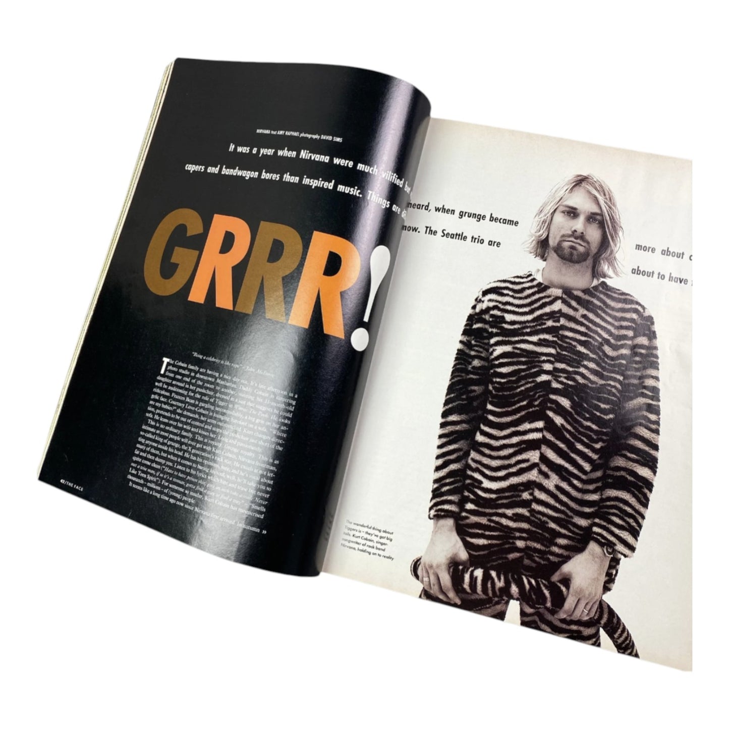 Vintage 1993 The Face Nirvana Issue
