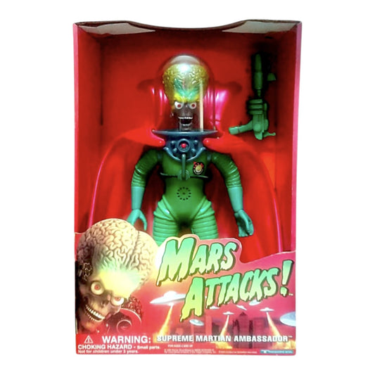 Vintage 1996 Mars Attacks Supreme Martian Ambassador Toy