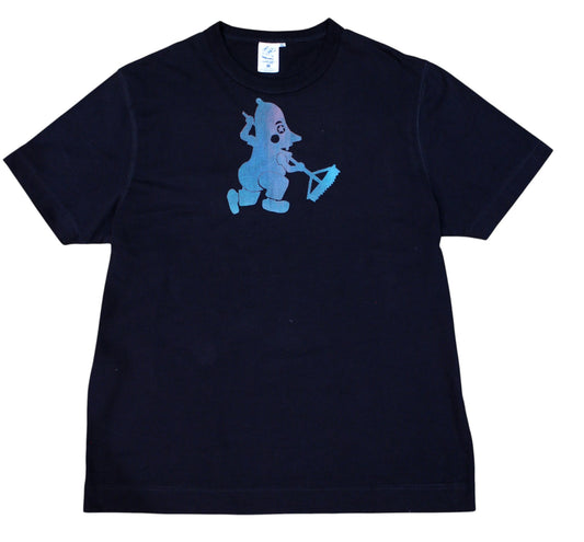 "Sweeper" Logo T-shirt Black
