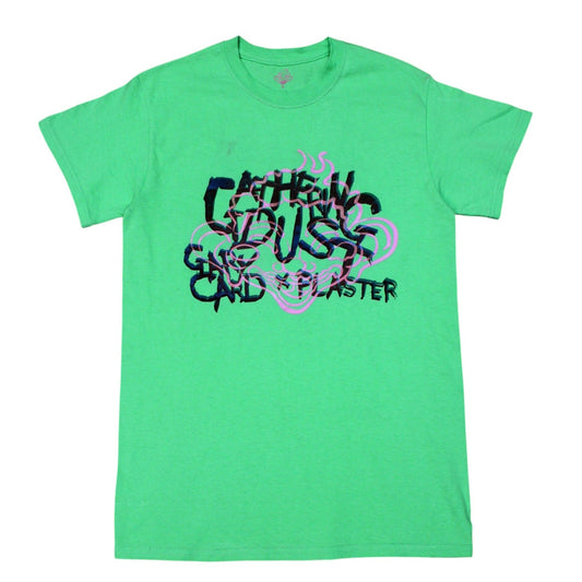 Burgundy Logo Hysterical T-shirt Green